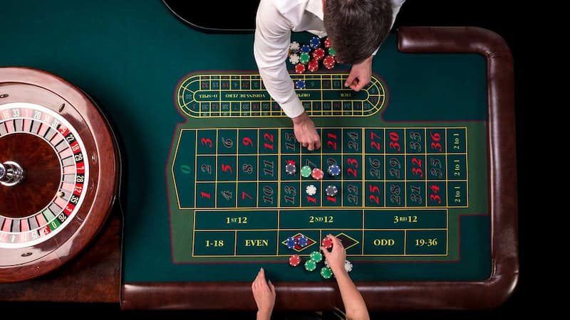 Cược gấp thếp khi chơi roulette 